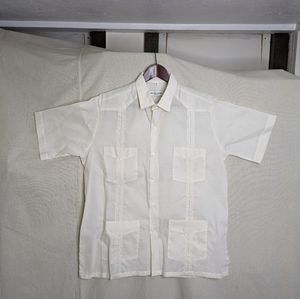 Vintage Pierre Cardin Linen Guayabera shirt